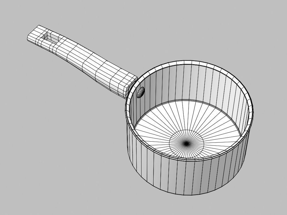 Cookware Set cooking pot 3D model_112