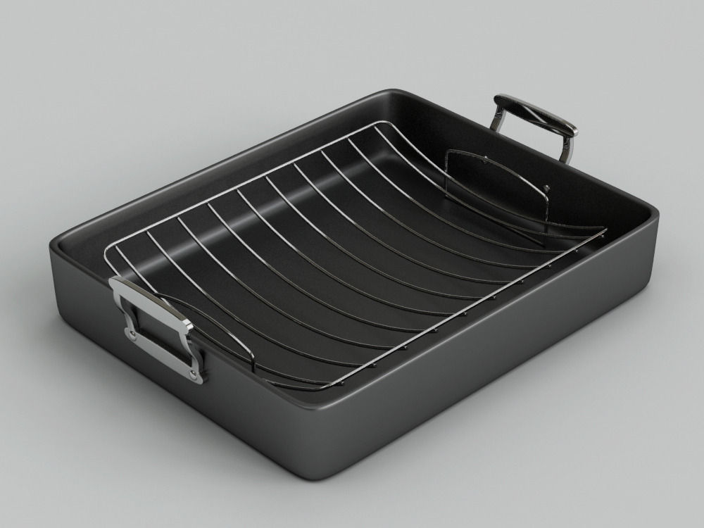 Cookware Set cooking pot 3D model_5