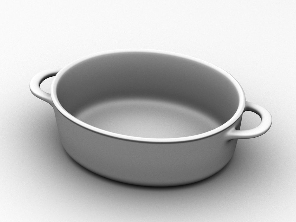 Cookware Set cooking pot 3D model_24