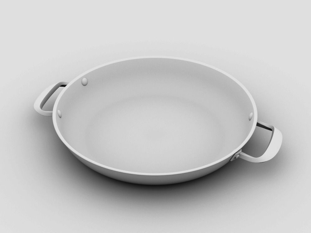 Cookware Set cooking pot 3D model_50