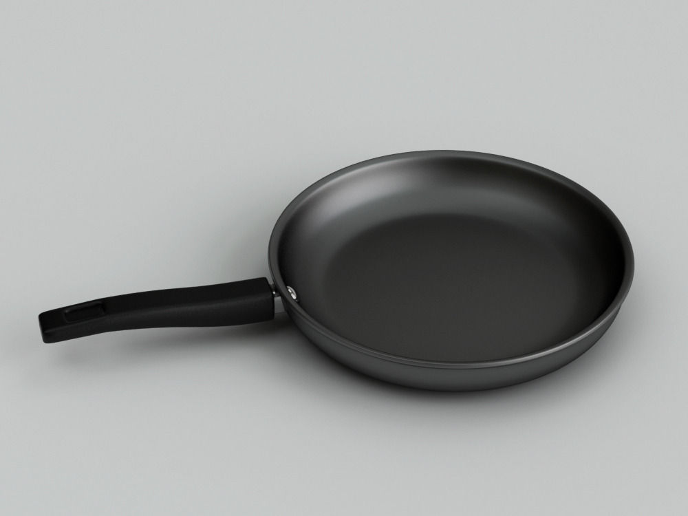 Cookware Set cooking pot 3D model_45