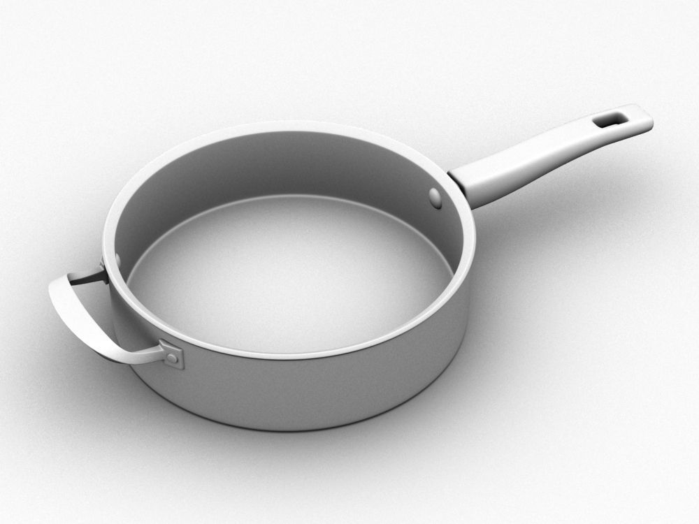 Cookware Set cooking pot 3D model_53