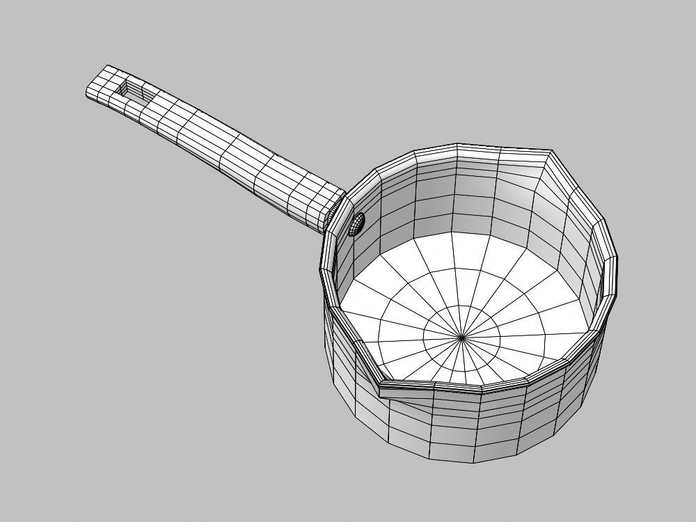 Cookware Set cooking pot 3D model_109