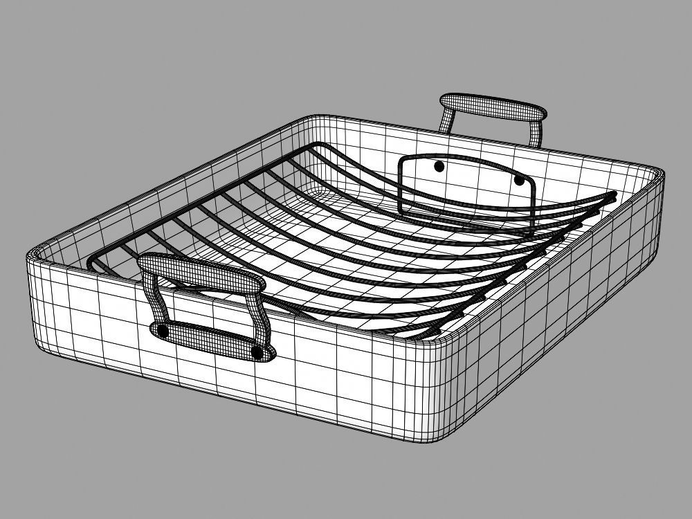 Cookware Set cooking pot 3D model_90