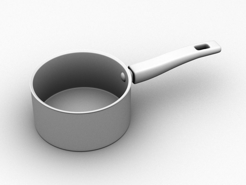 Cookware Set cooking pot 3D model_101