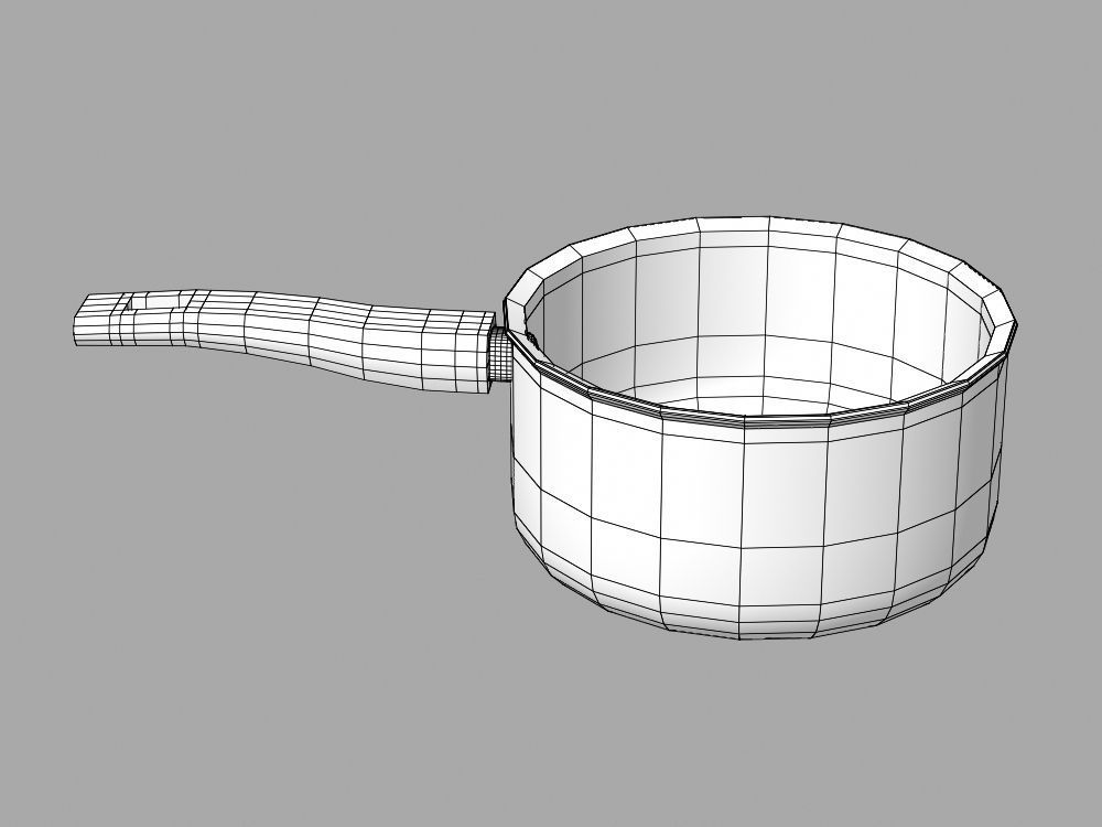 Cookware Set cooking pot 3D model_115