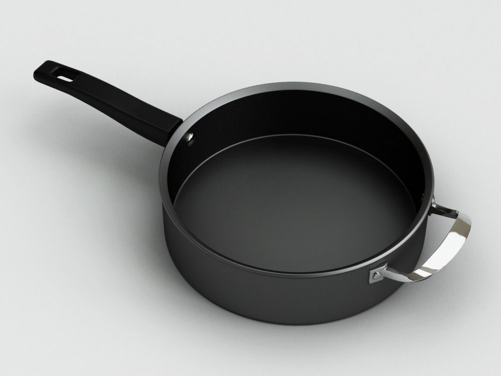 Cookware Set cooking pot 3D model_49