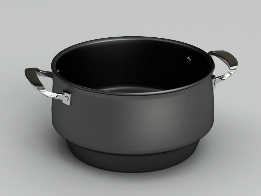 Cookware Set cooking pot 3D model_120