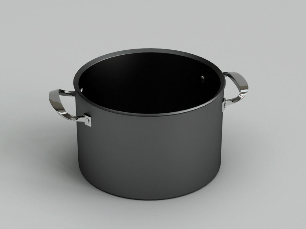 Cookware Set cooking pot 3D model_121