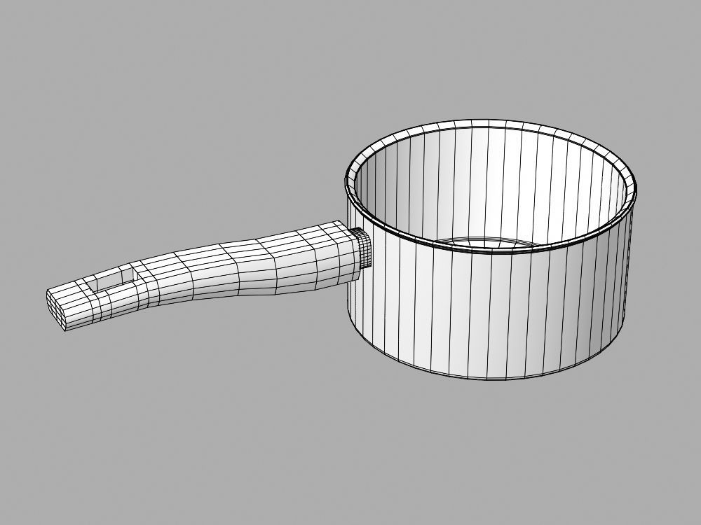Cookware Set cooking pot 3D model_108