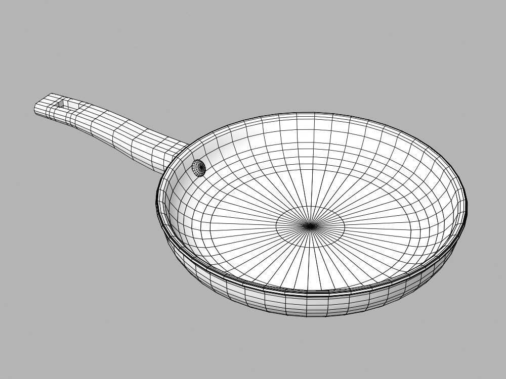 Cookware Set cooking pot 3D model_59