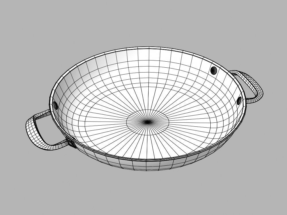 Cookware Set cooking pot 3D model_60