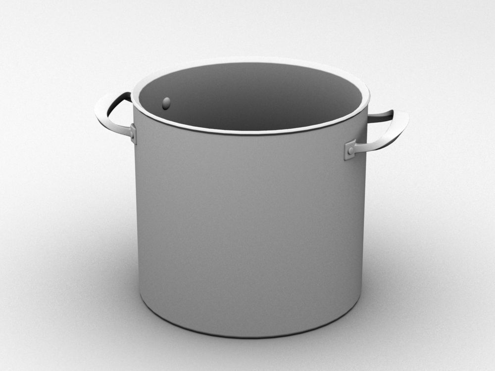 Cookware Set cooking pot 3D model_132