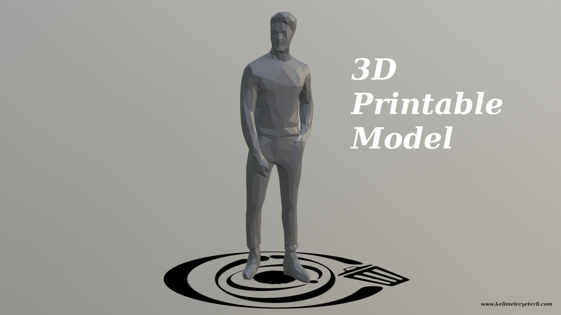 Human 036 LP R Low-poly 3D model_4