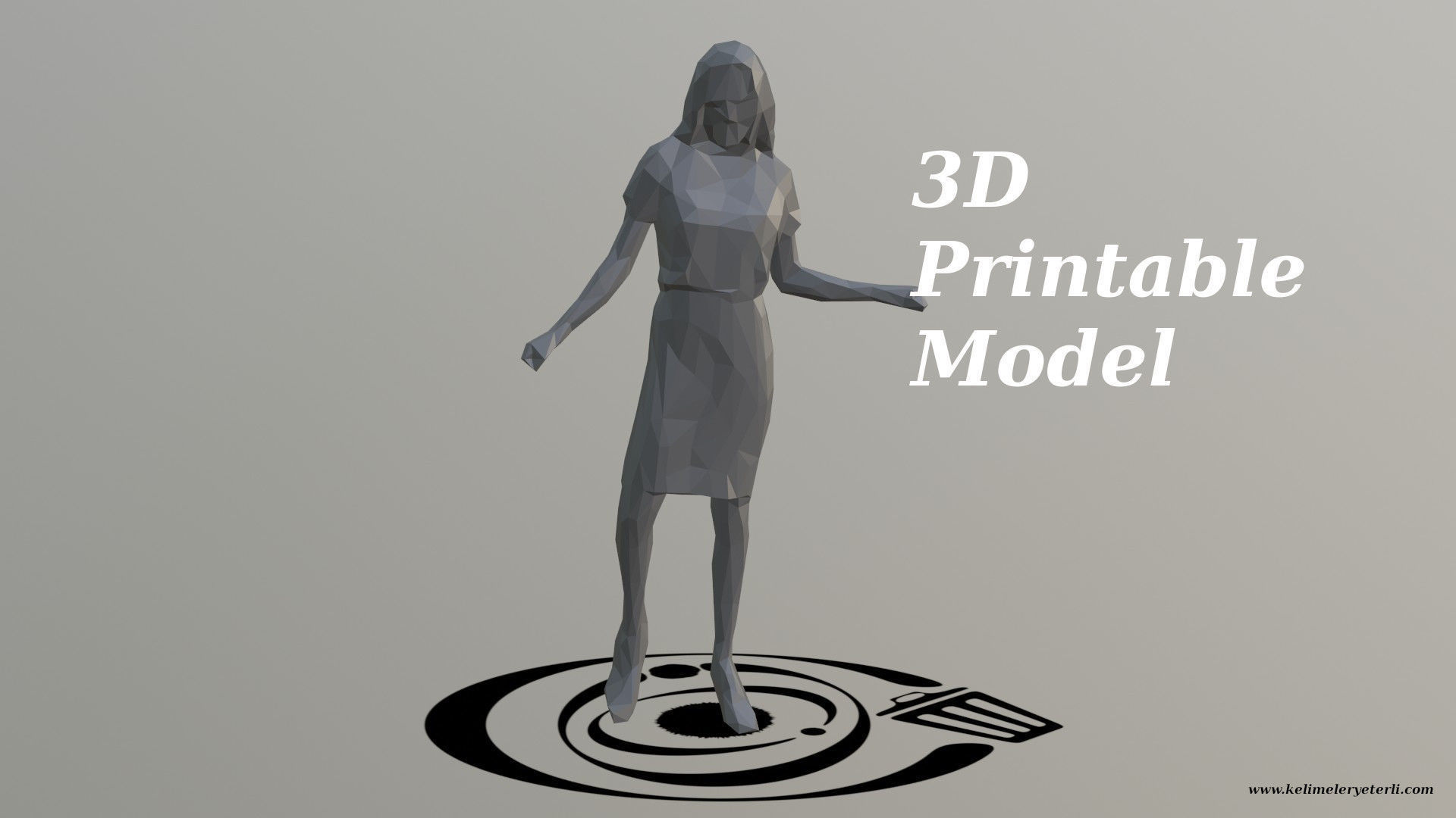 Human 038 LP R Low-poly 3D model_4