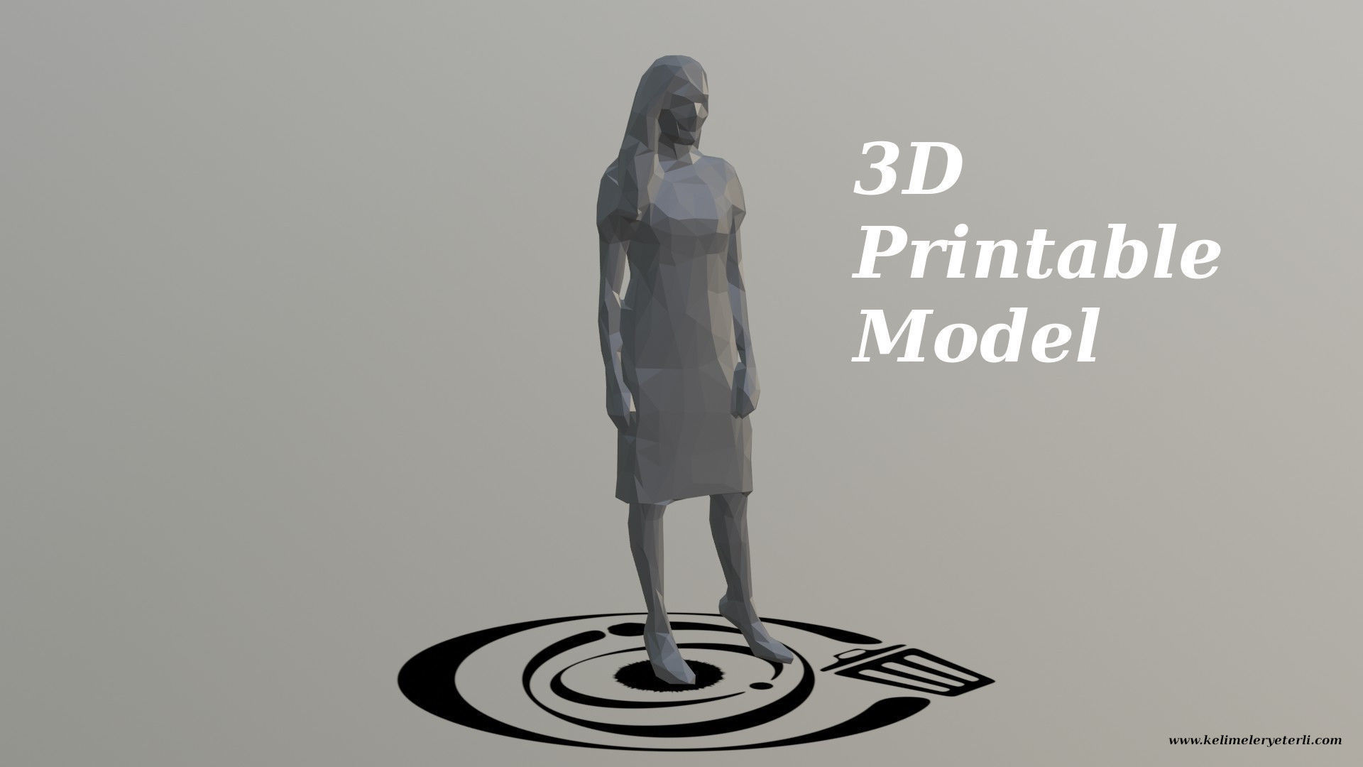 Human 039 LP R Low-poly 3D model_4