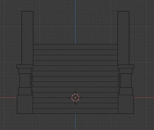 Stairs pack example Free 3D model_4