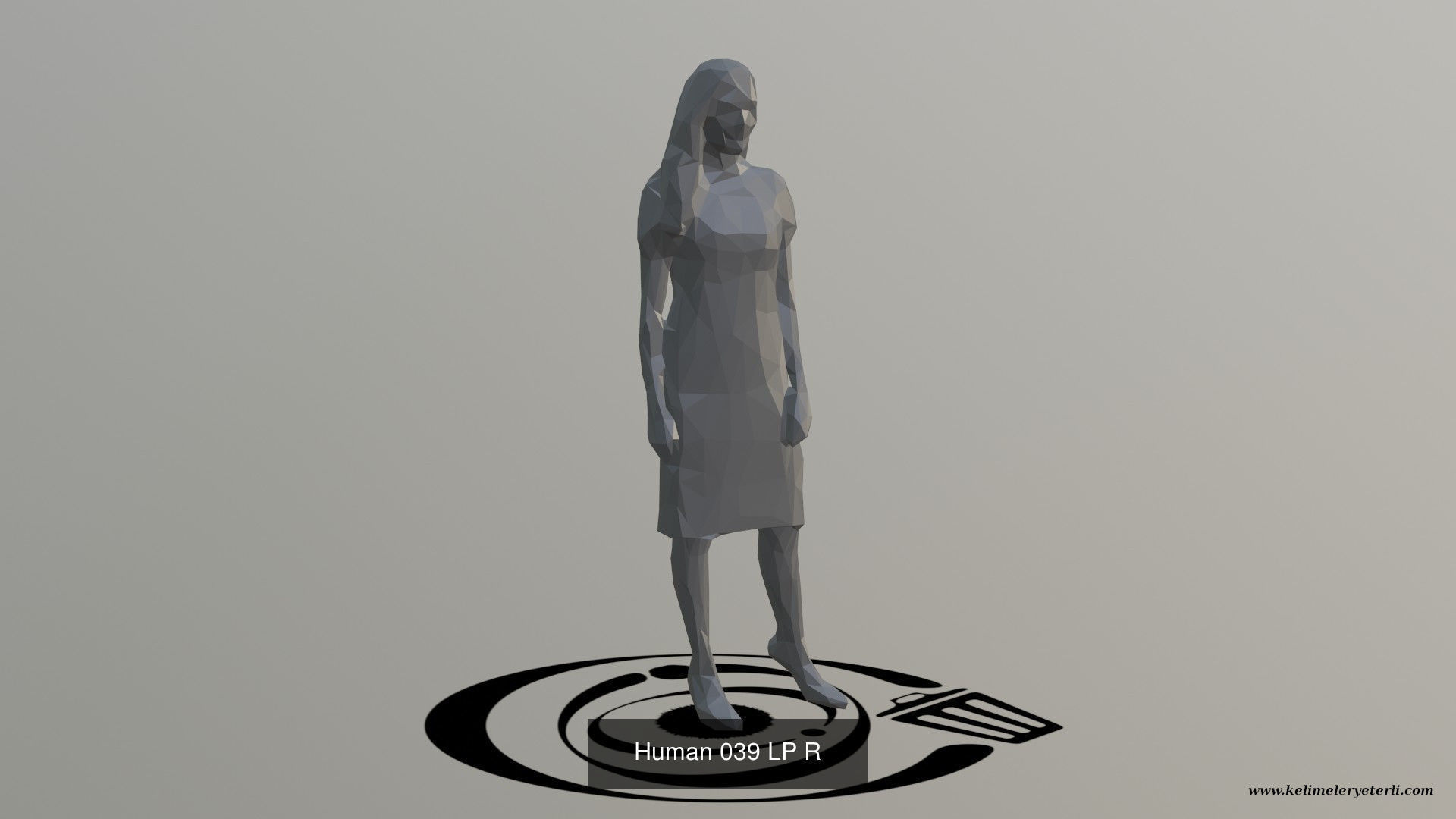 Low Poly People Pack 004 - 10 Pieces R 3D Model Collection_11