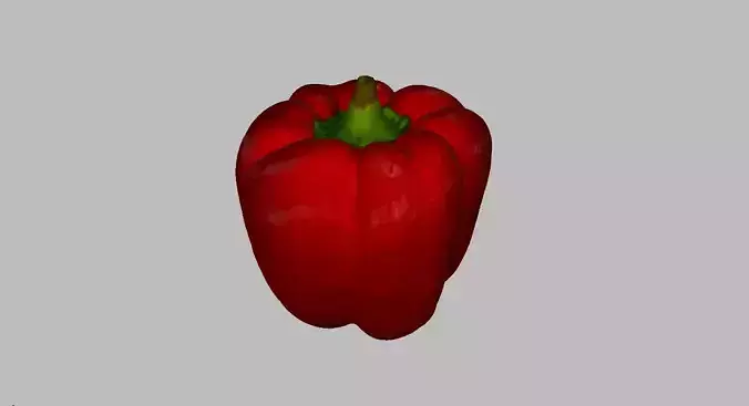 Pepper Low-poly 3D model
