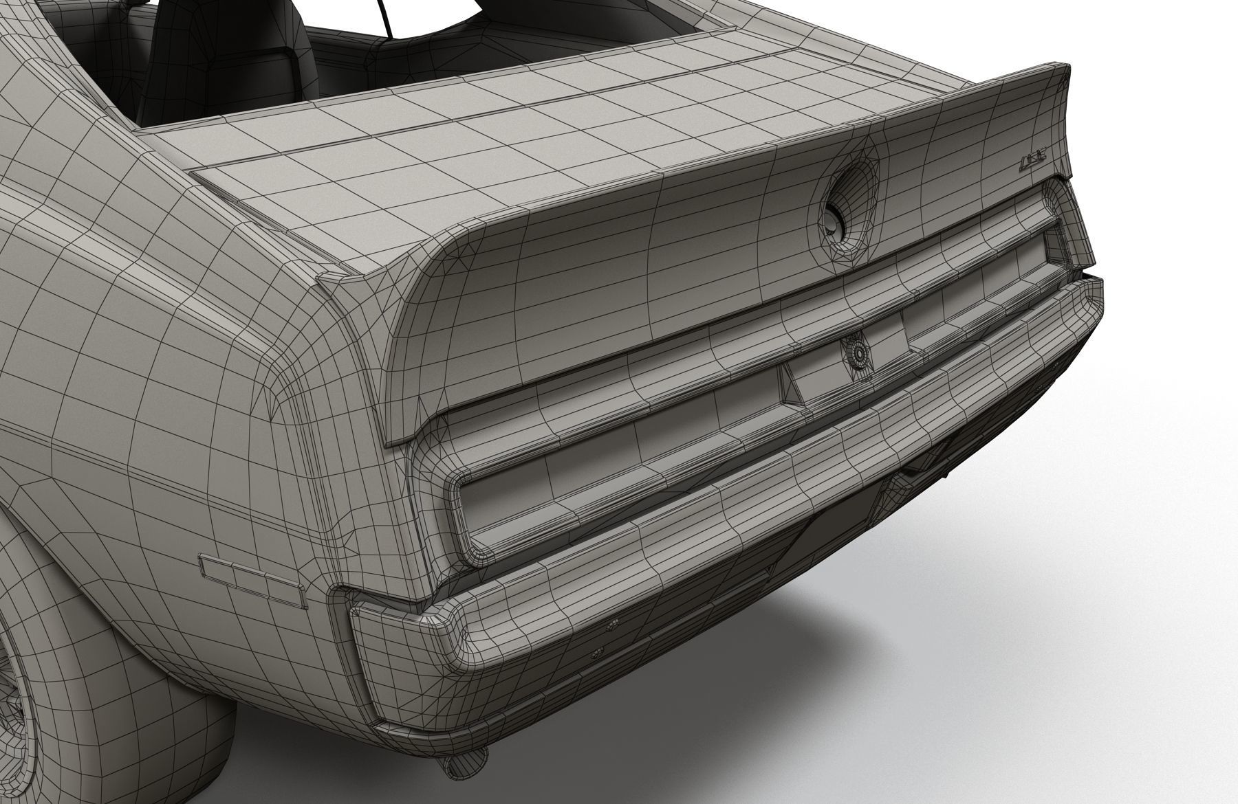AMC Javelin 1971 Low-poly 3D model_24