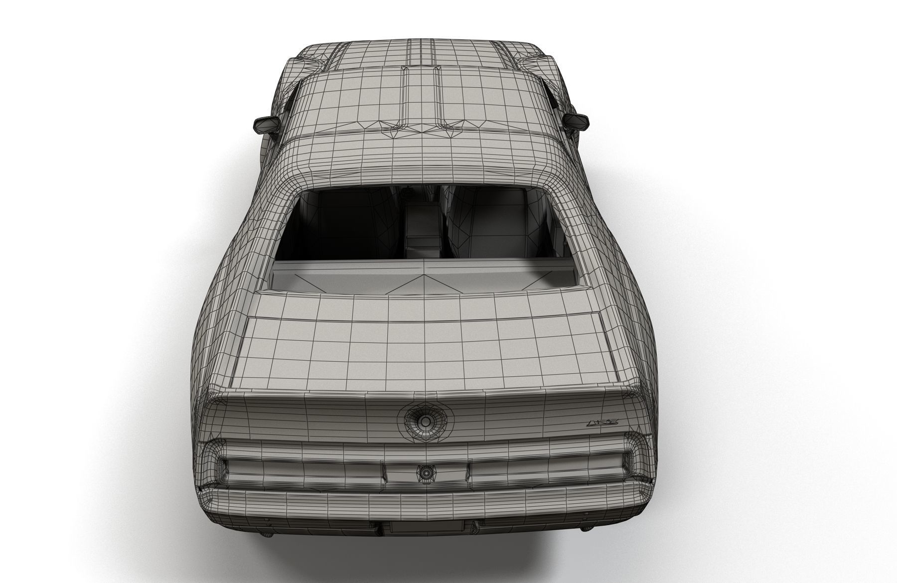 AMC Javelin 1971 Low-poly 3D model_21