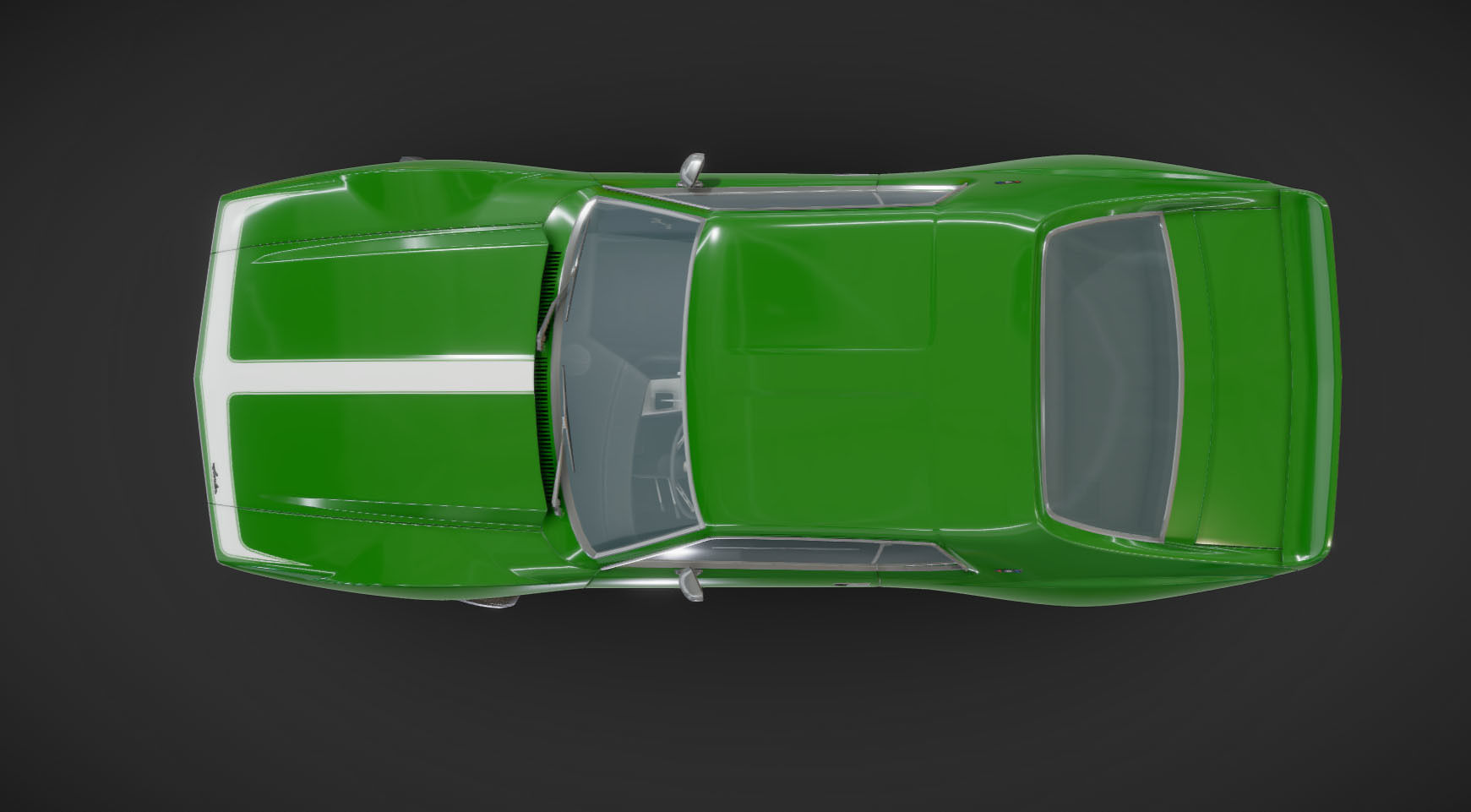 AMC Javelin 1971 Low-poly 3D model_32