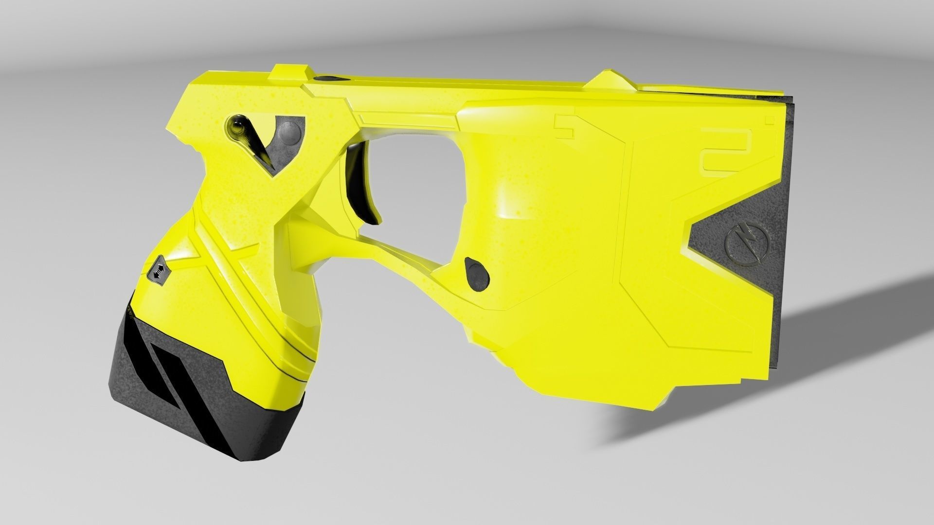 TASER X2 -  Low-poly 3D model_3