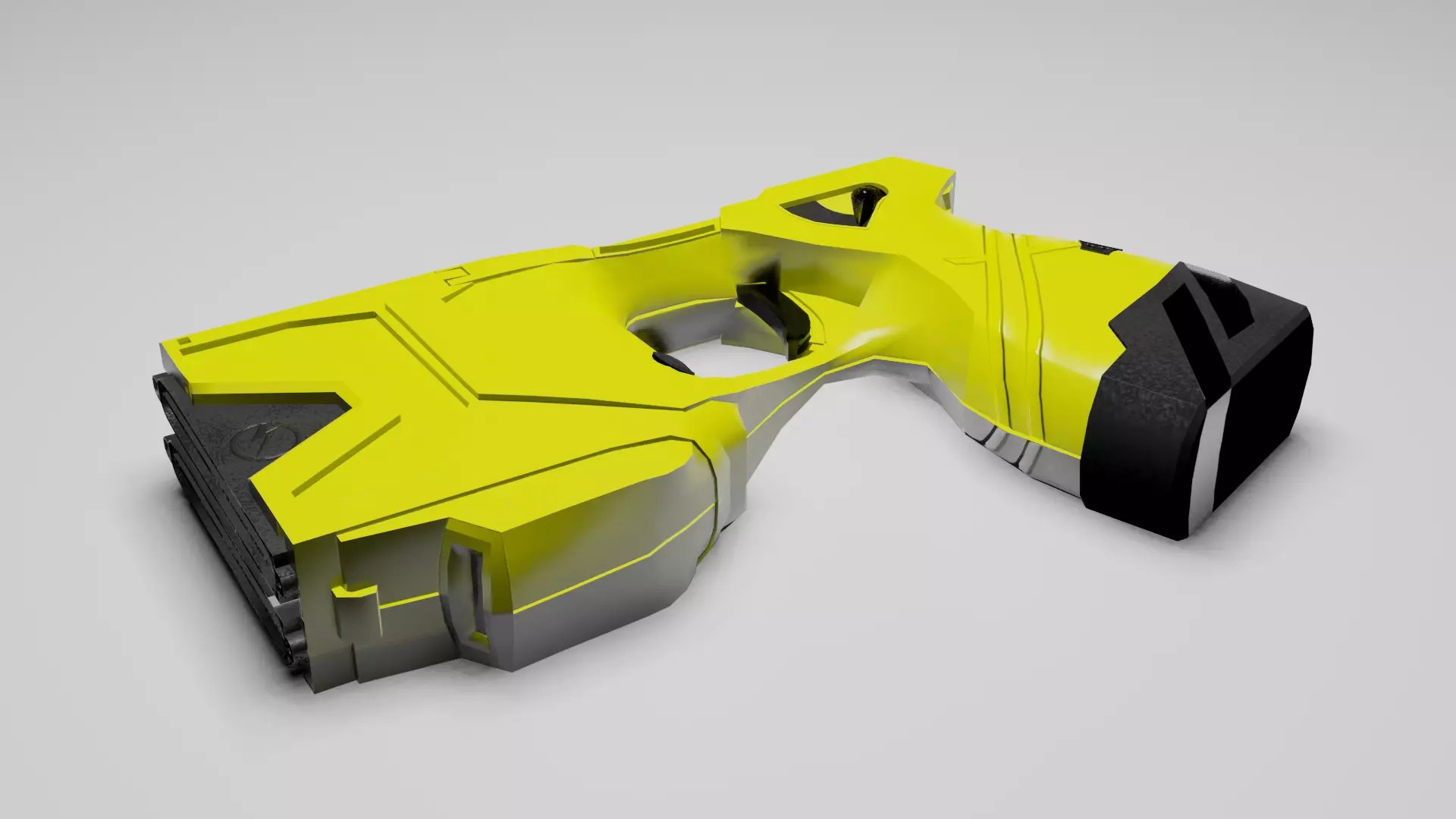 TASER X2 -  Low-poly 3D model_0