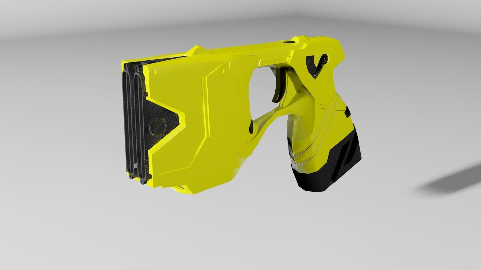 TASER X2 -  Low-poly 3D model_1