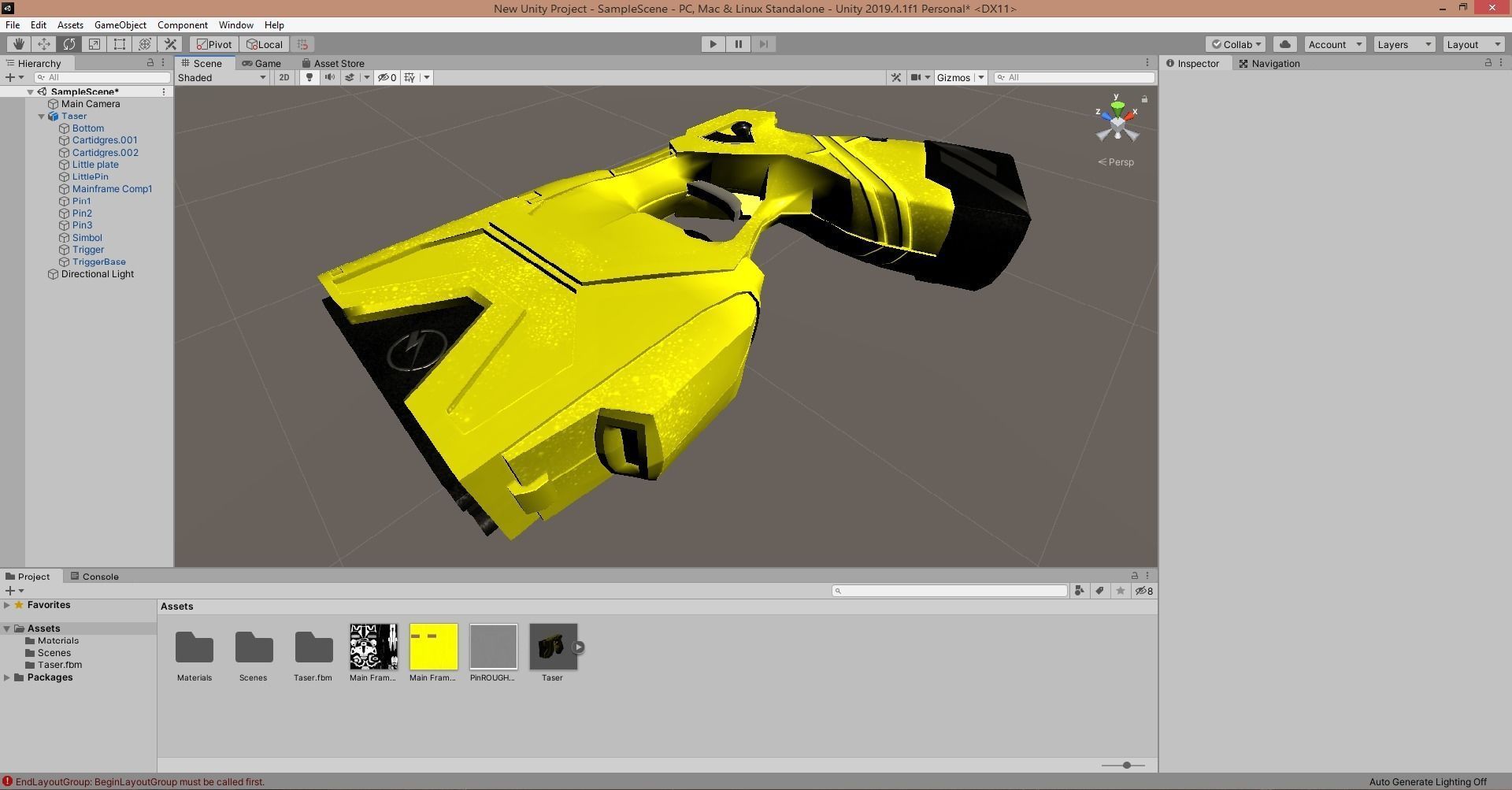 TASER X2 -  Low-poly 3D model_13