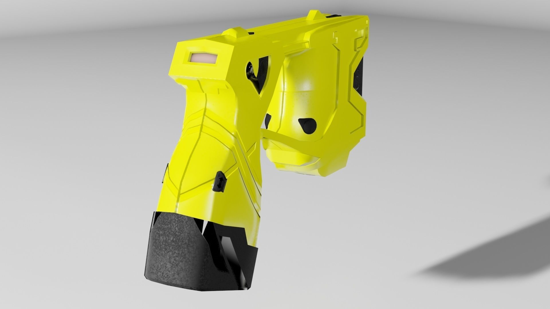 TASER X2 -  Low-poly 3D model_4
