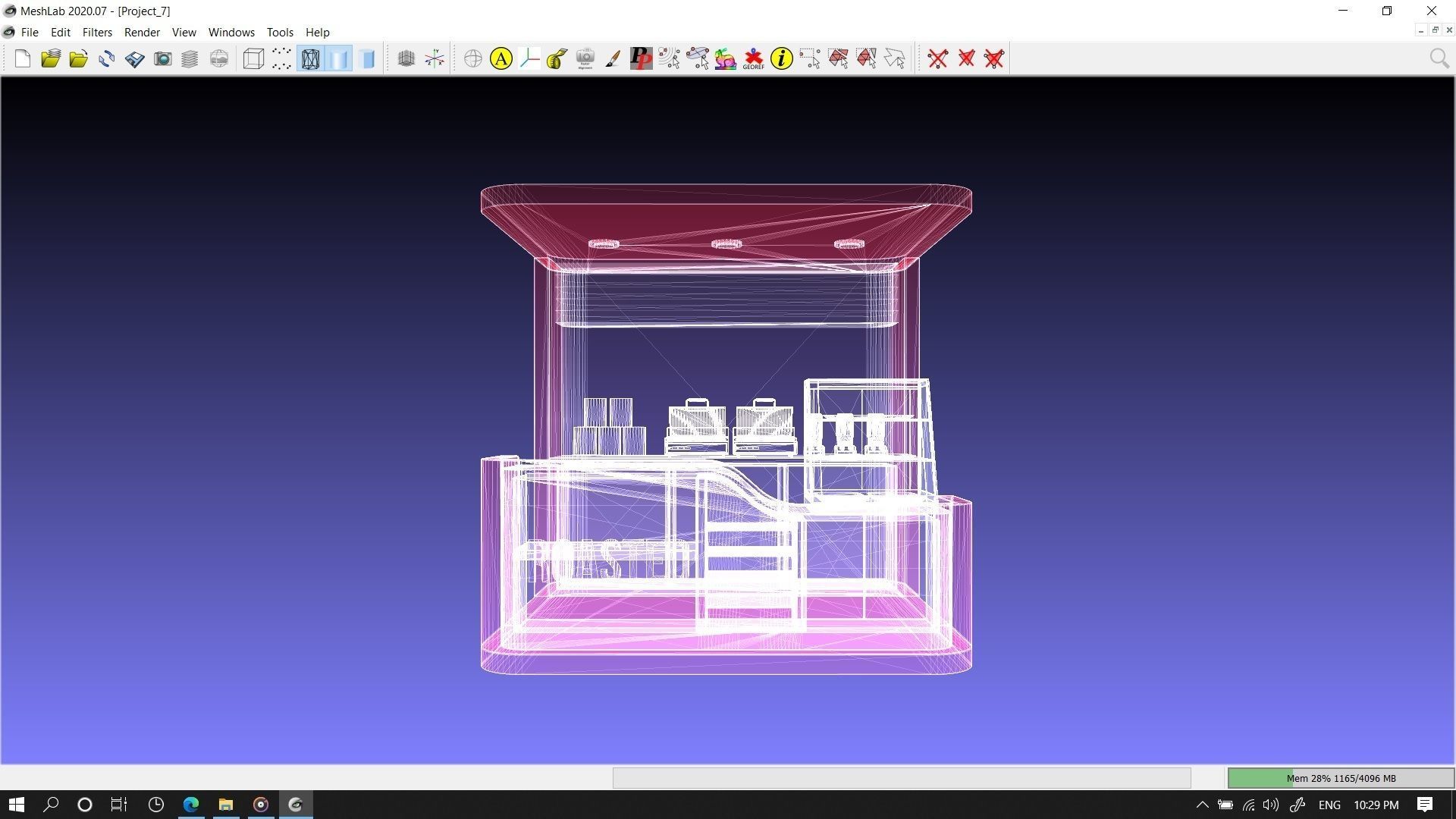 Booth 1 roasted food kiosk 3D model_5
