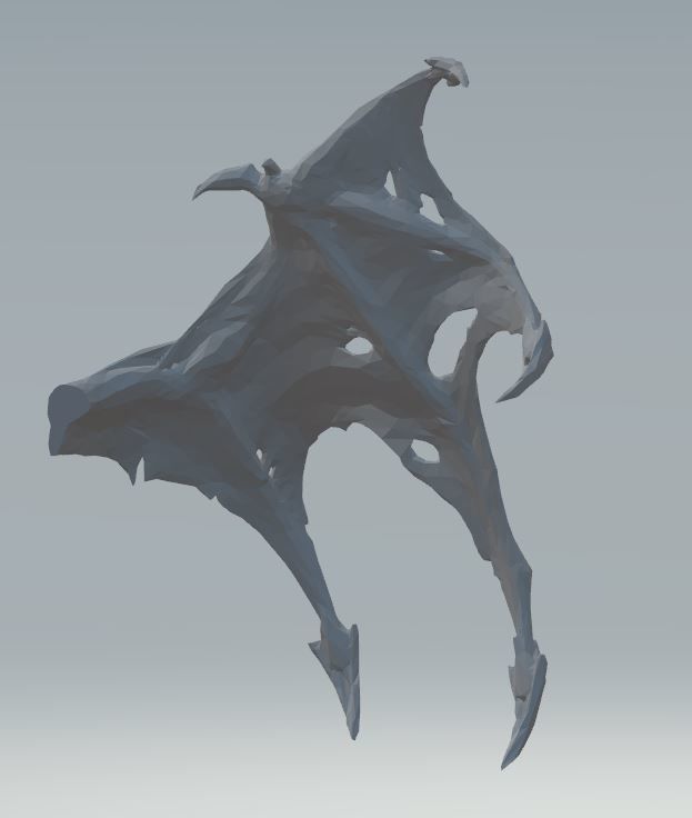 Dota 2 Queen Of Pain Arcana  3D print model_8