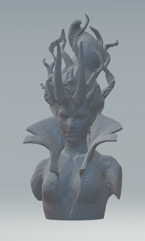 Dota 2 Queen Of Pain Arcana  3D print model_7
