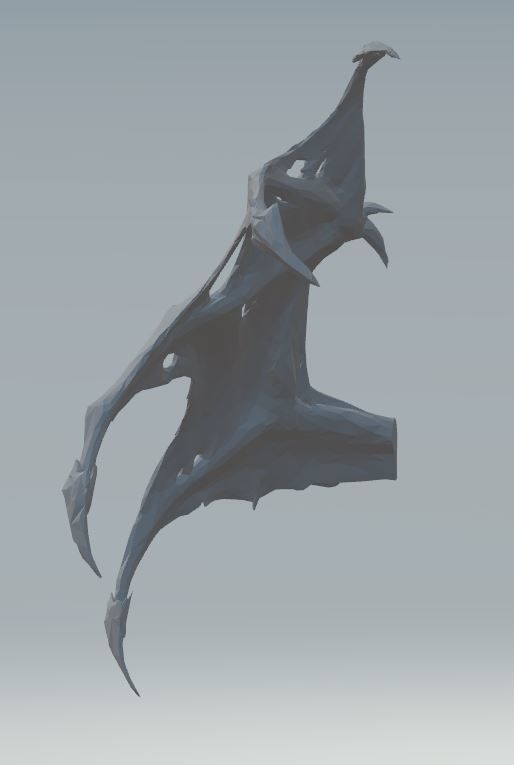 Dota 2 Queen Of Pain Arcana  3D print model_9