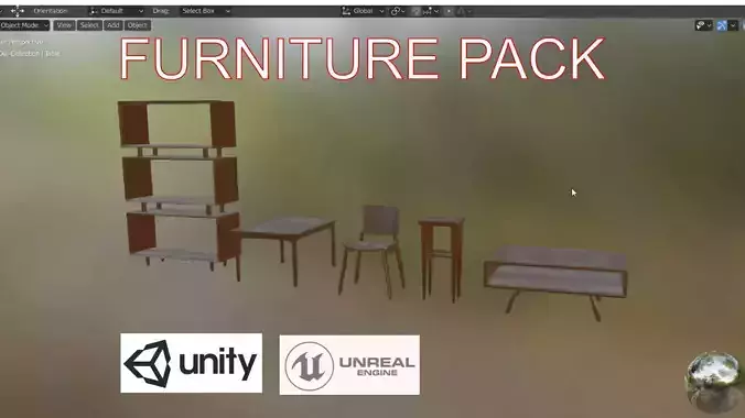 Furnature Pack - Wood