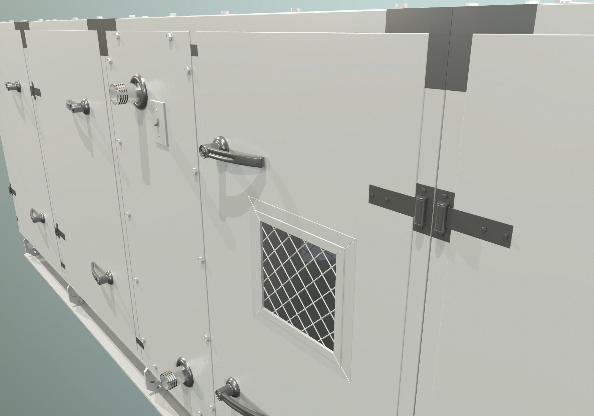 CARRIER AERO 39M AIR HANDLERS Air Conditioner 3D model_5