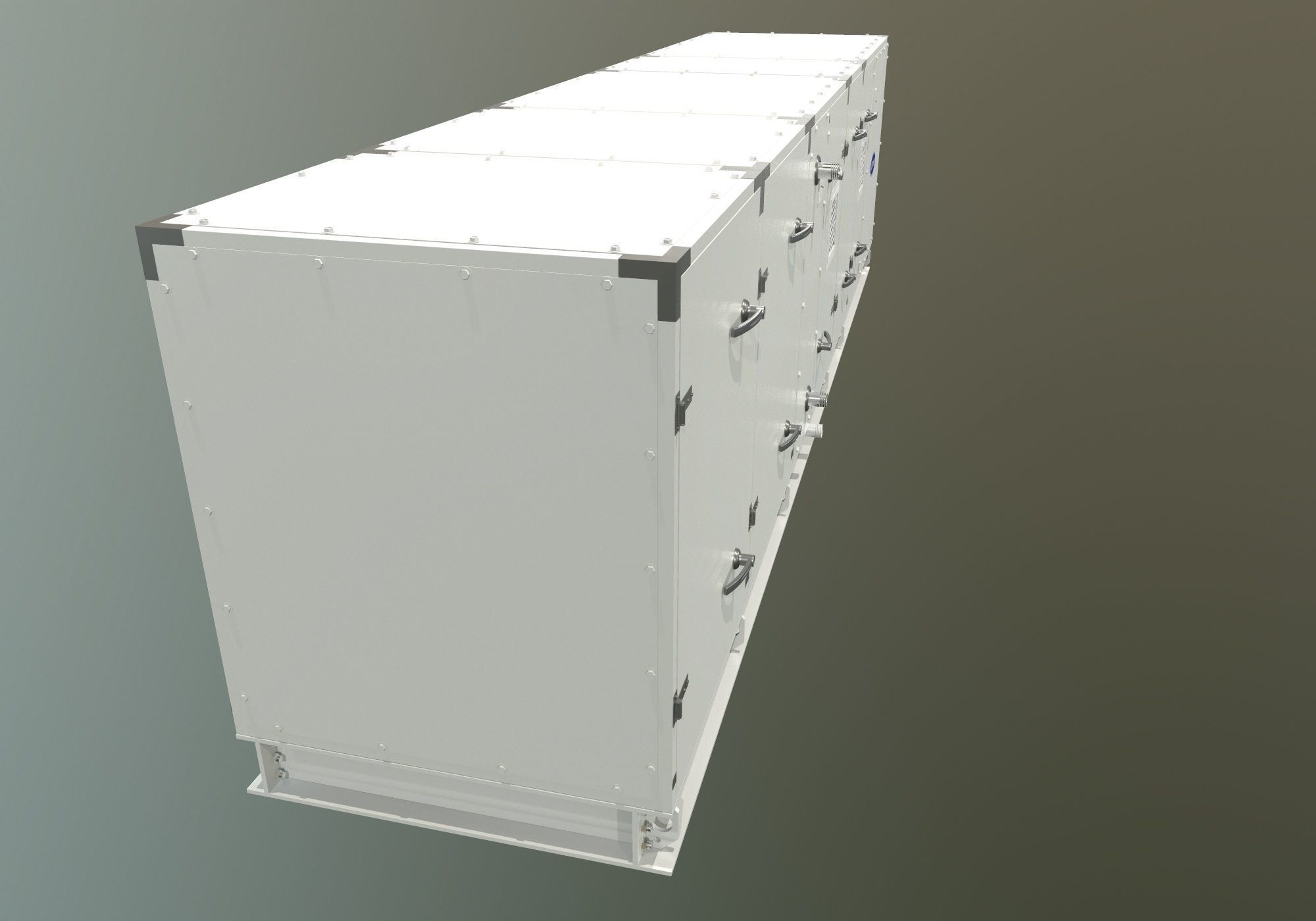 CARRIER AERO 39M AIR HANDLERS Air Conditioner 3D model_7