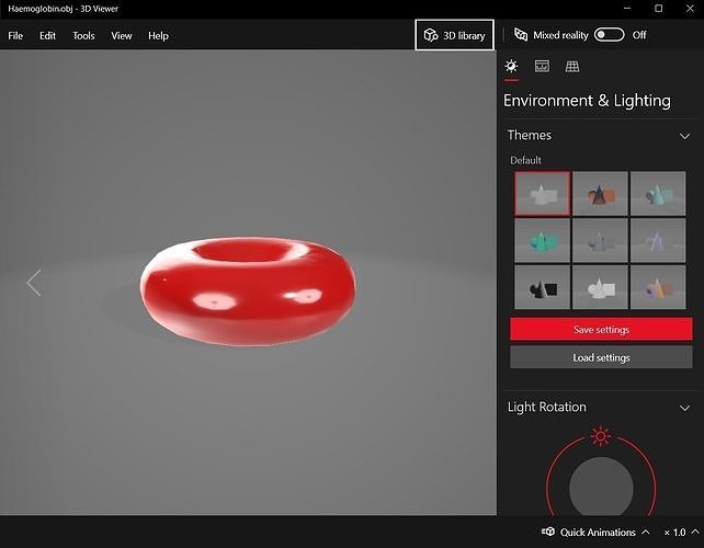 Blood Circulatory System 3D model
