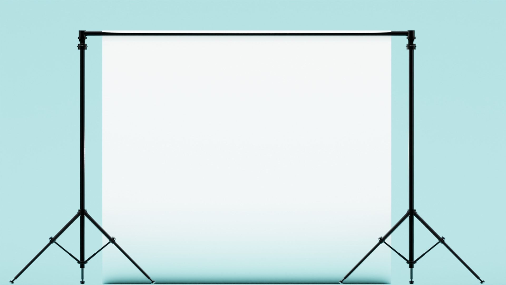 Photography Studio Backdrop with Tripods to showcace a product 3D model_6