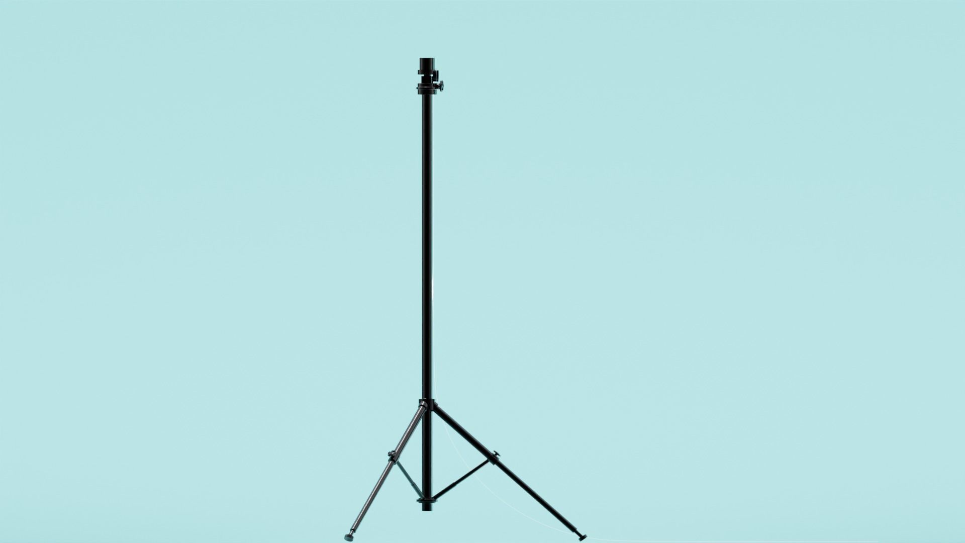 Photography Studio Backdrop with Tripods to showcace a product 3D model_5