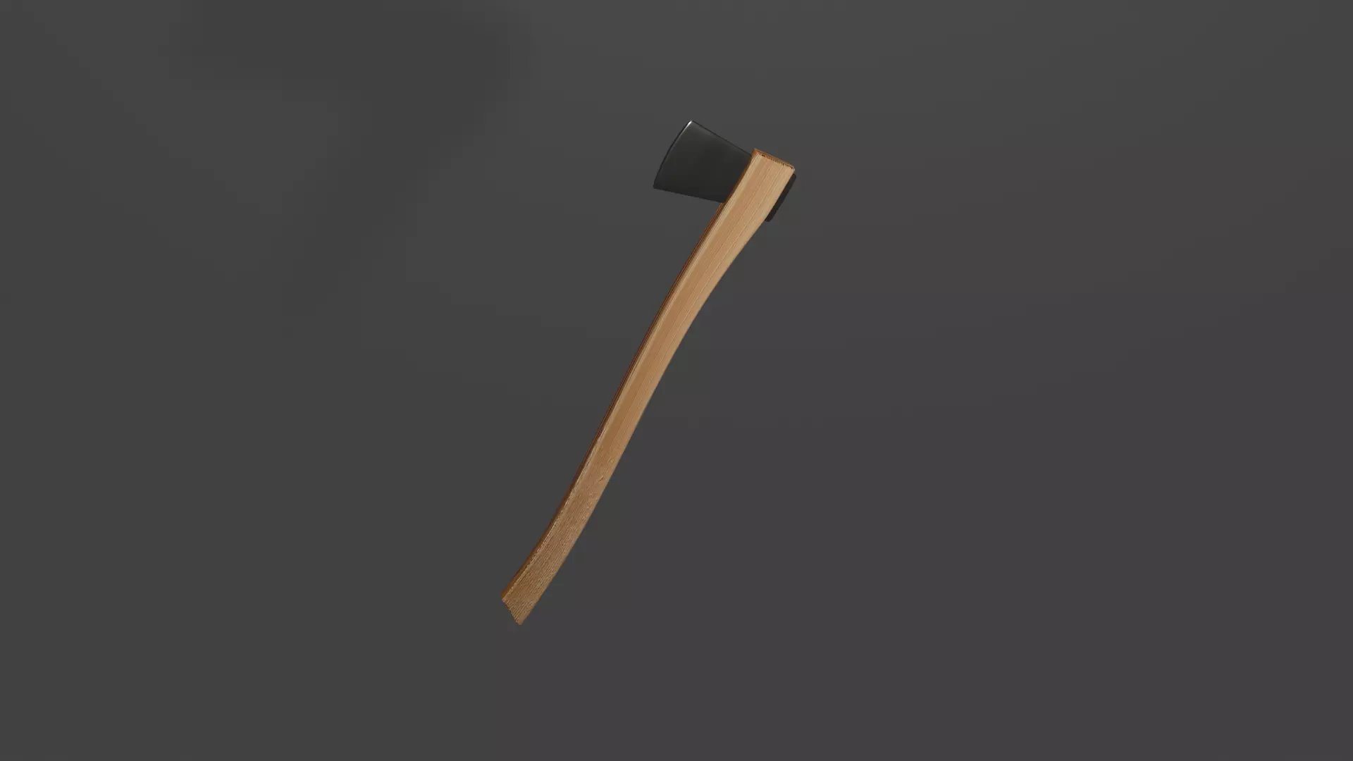 Simple axe 3D model_0