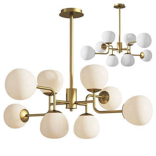 Chandelier Pendant Lamp Erich Maytoni 3D model