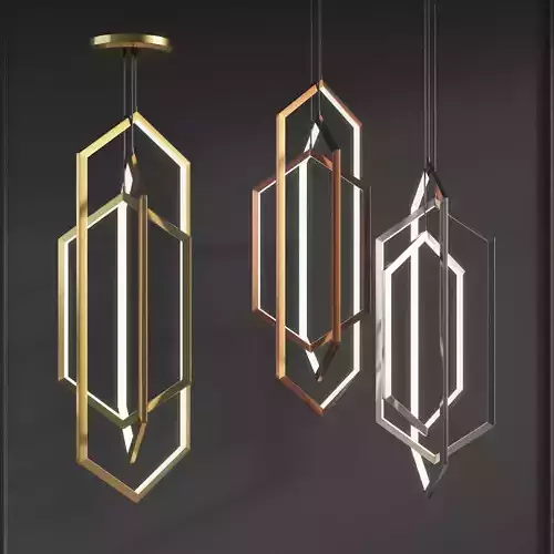 Orbis vx58 Studioendo chandelier 3D model