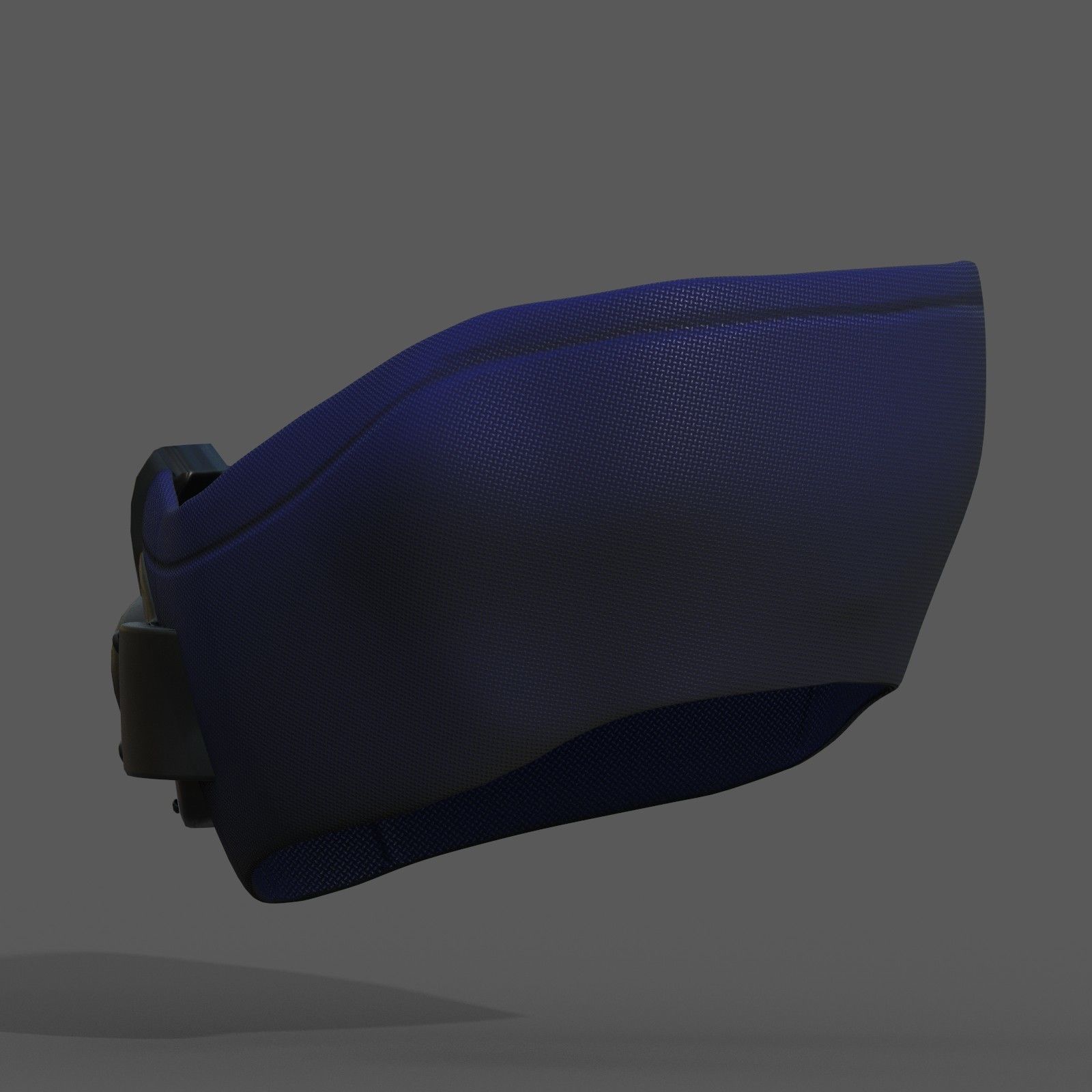 Gas mask helmet 3d model military combat fantasy  3D model_5