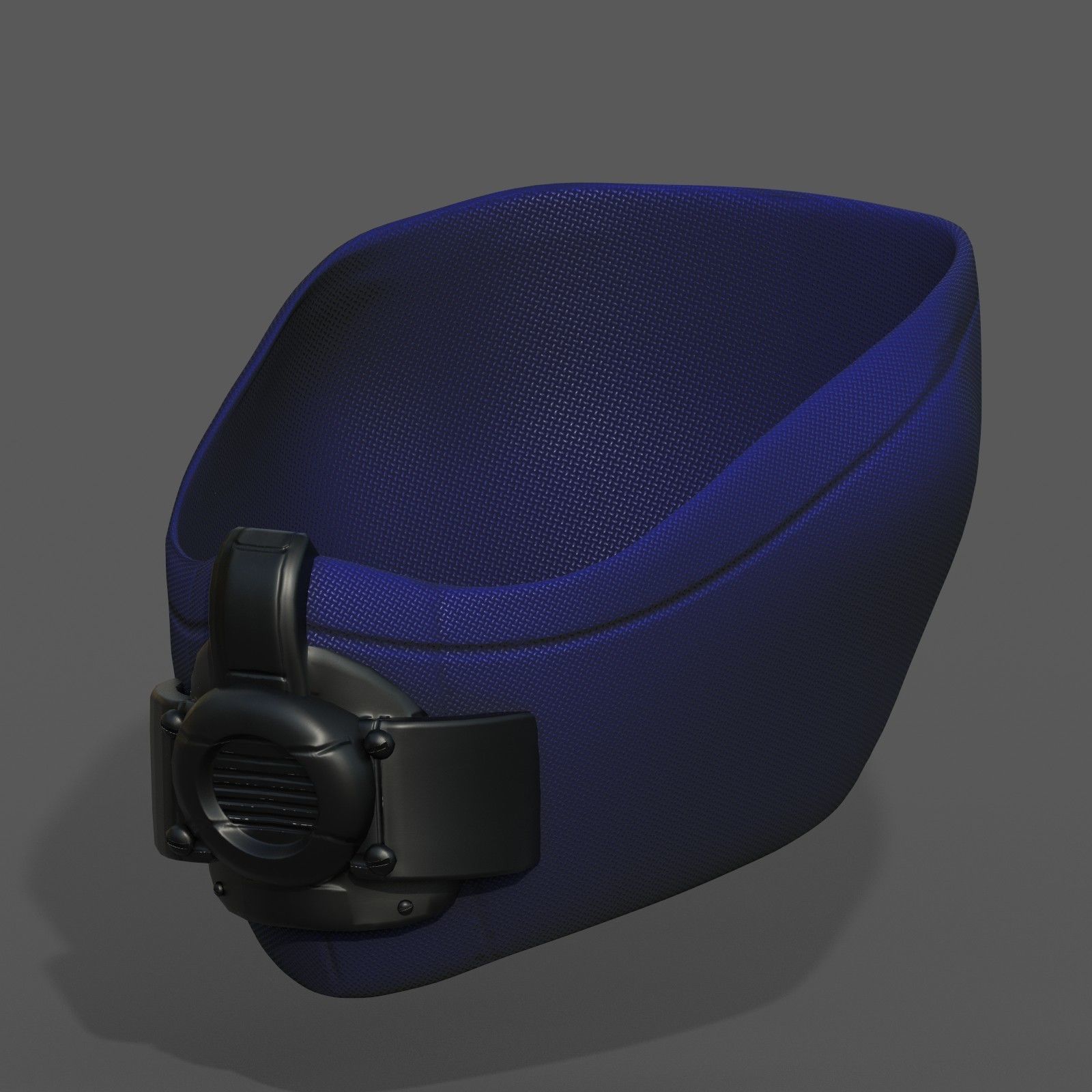 Gas mask helmet 3d model military combat fantasy  3D model_6