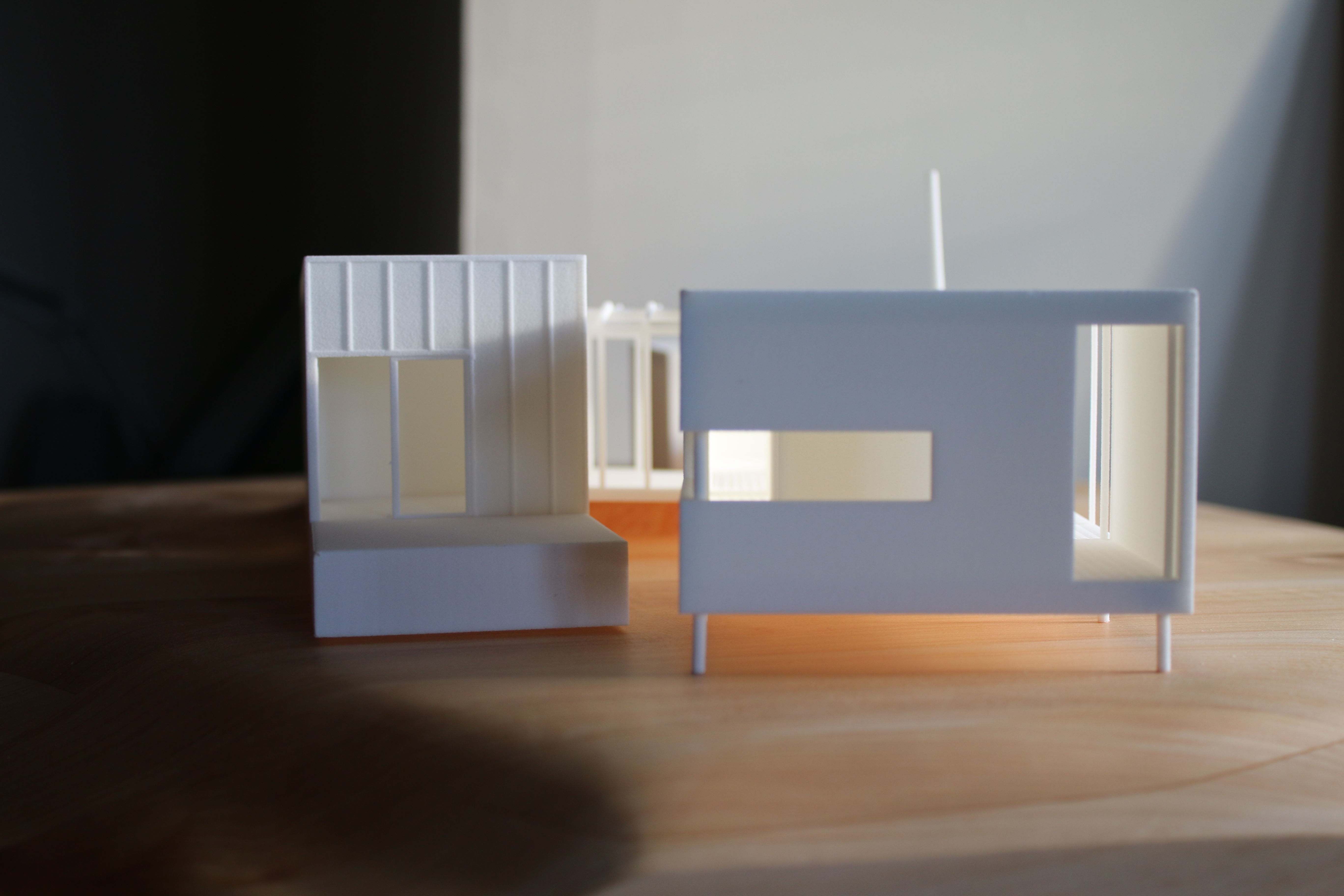 Modern Beach House 3D print model_3