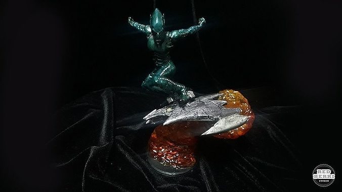 GREEN GOBLIN SPIDERMAN SAMRAIMI  VERSE STATUE 3D PRINT 3D print model
