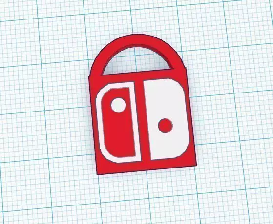 Nintendo switch keychain Free 3D print model