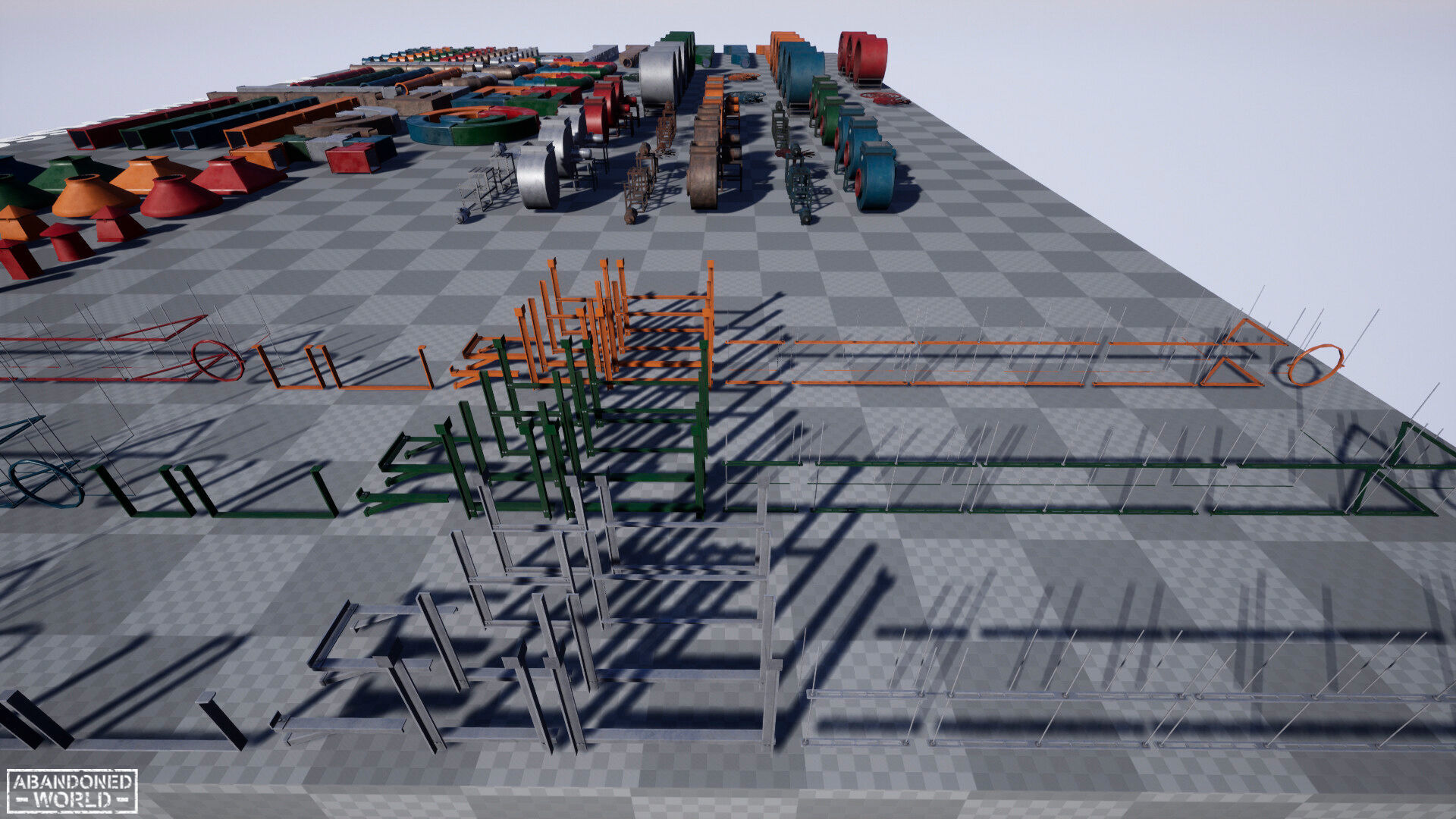 Modular Ventilation Pack Low-poly 3D model_22